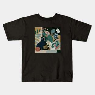 Vintage Cat Kids T-Shirt